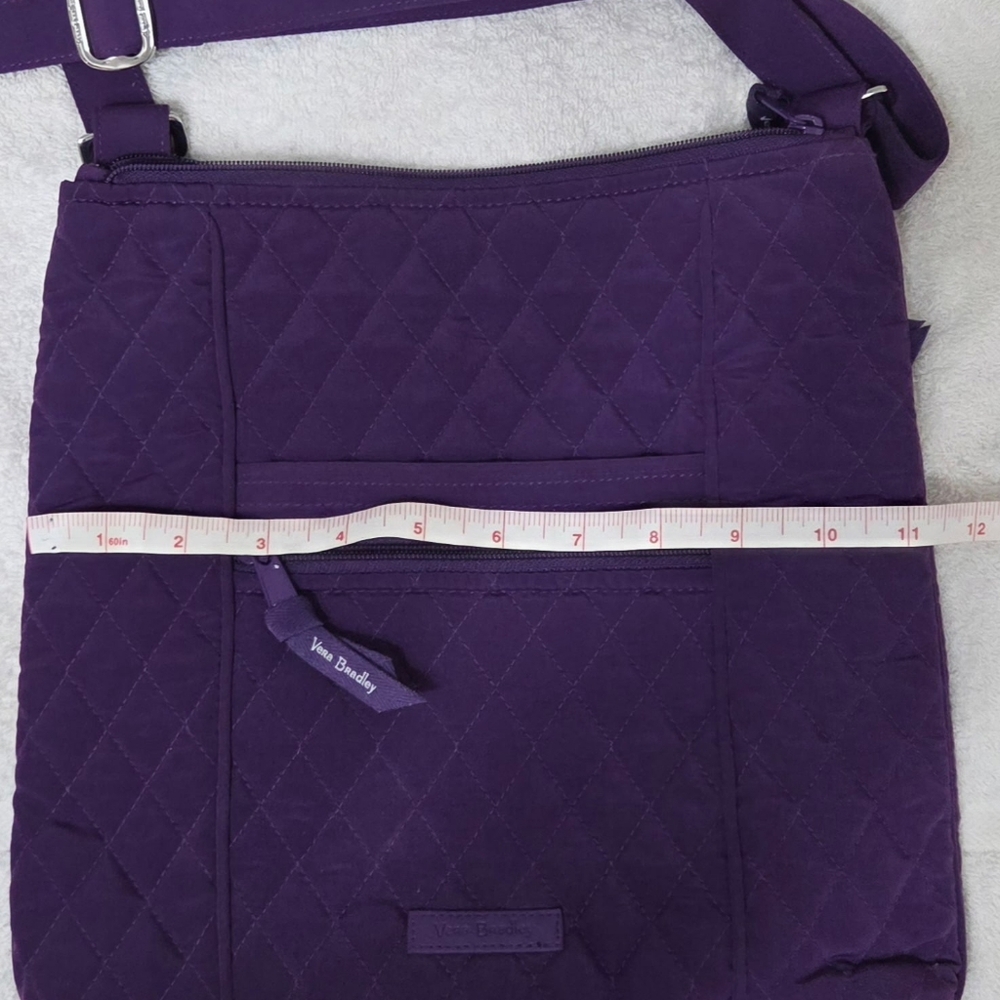Vera Bradley Amethyst Quilted Crossbody Bag - Picture 2 of 4
